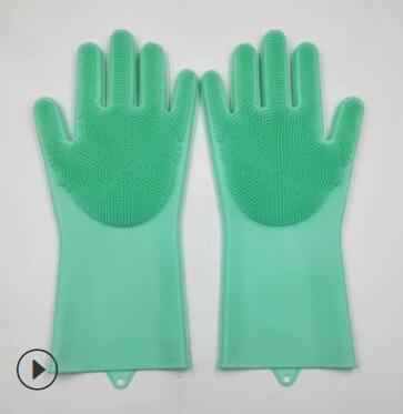 Silicone Dishwashing Gloves, Non-Slip and Heat-Resistant