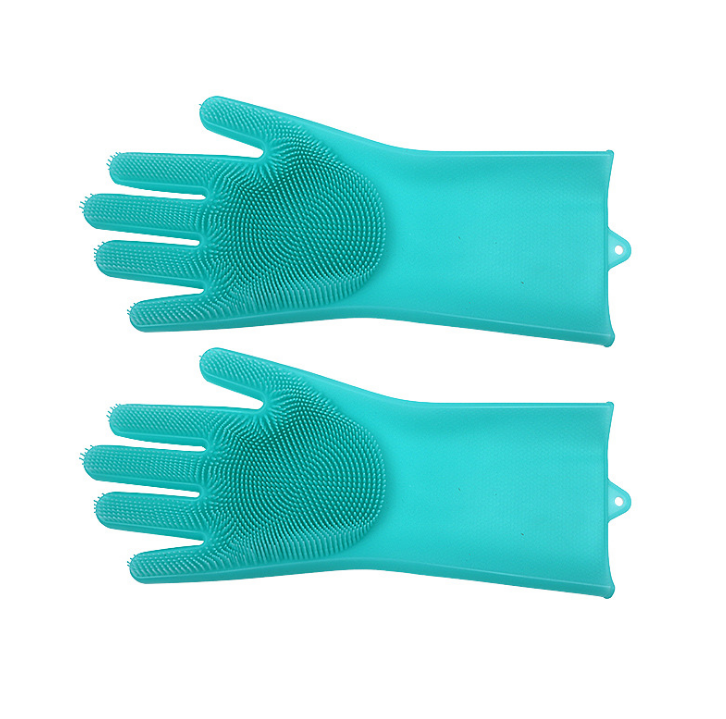 Silicone Dishwashing Gloves, Non-Slip and Heat-Resistant