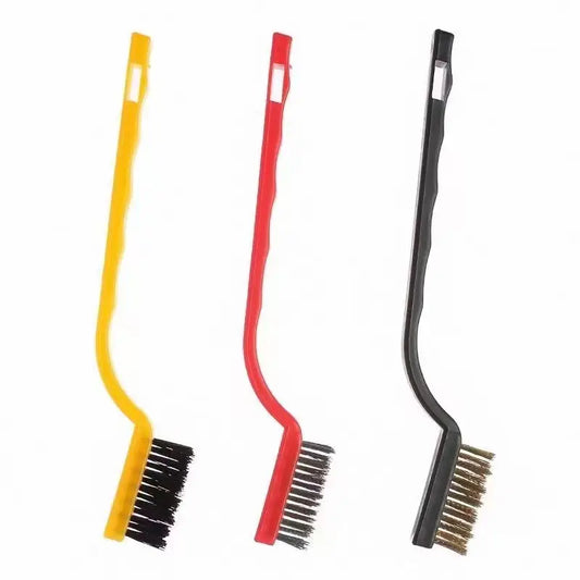 Brass and Stainless Steel Wire Brush Set for Cleaning