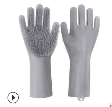 Silicone Dishwashing Gloves, Non-Slip and Heat-Resistant