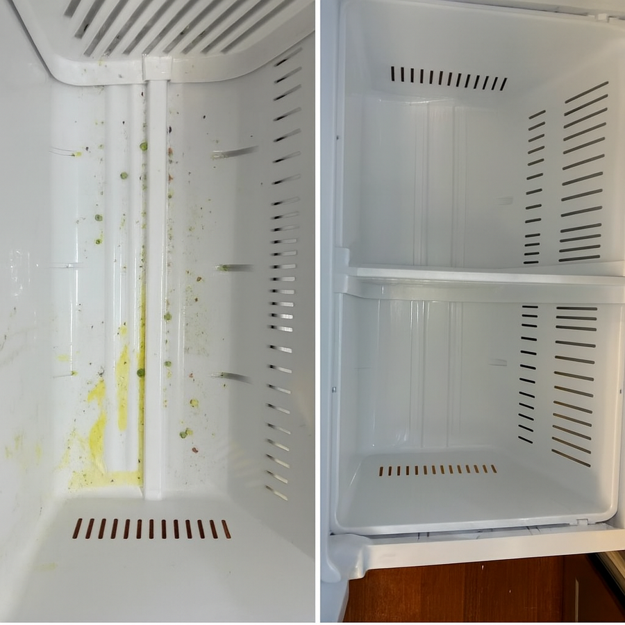 Before / After cleaning