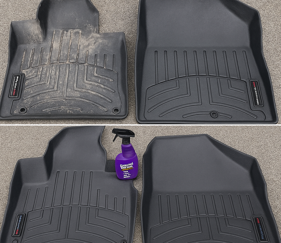Before / After cleaning