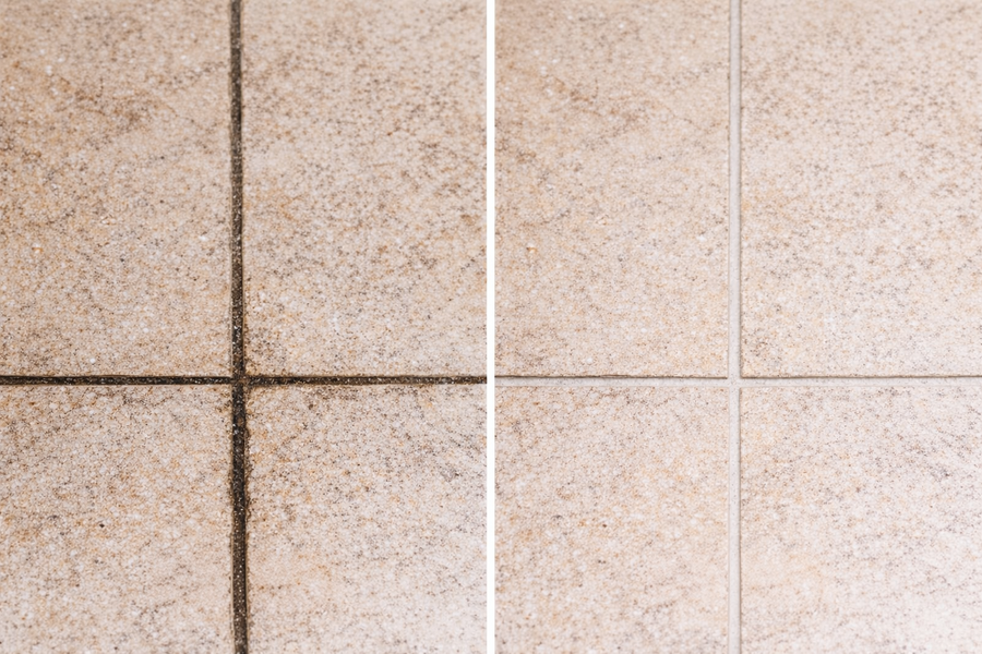 Before / After cleaning